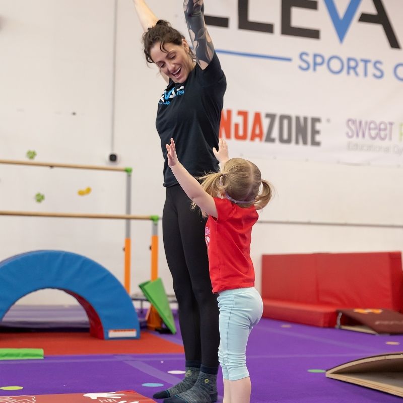 Movement Matters small preschooler learning in class