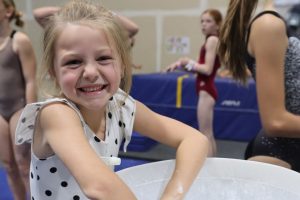 Help in School happy student having fun in class