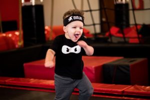 Choose the Right Class kid urnning and having fun at Elevate